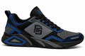 FS Black, Grey & Royal Blue Sneakers